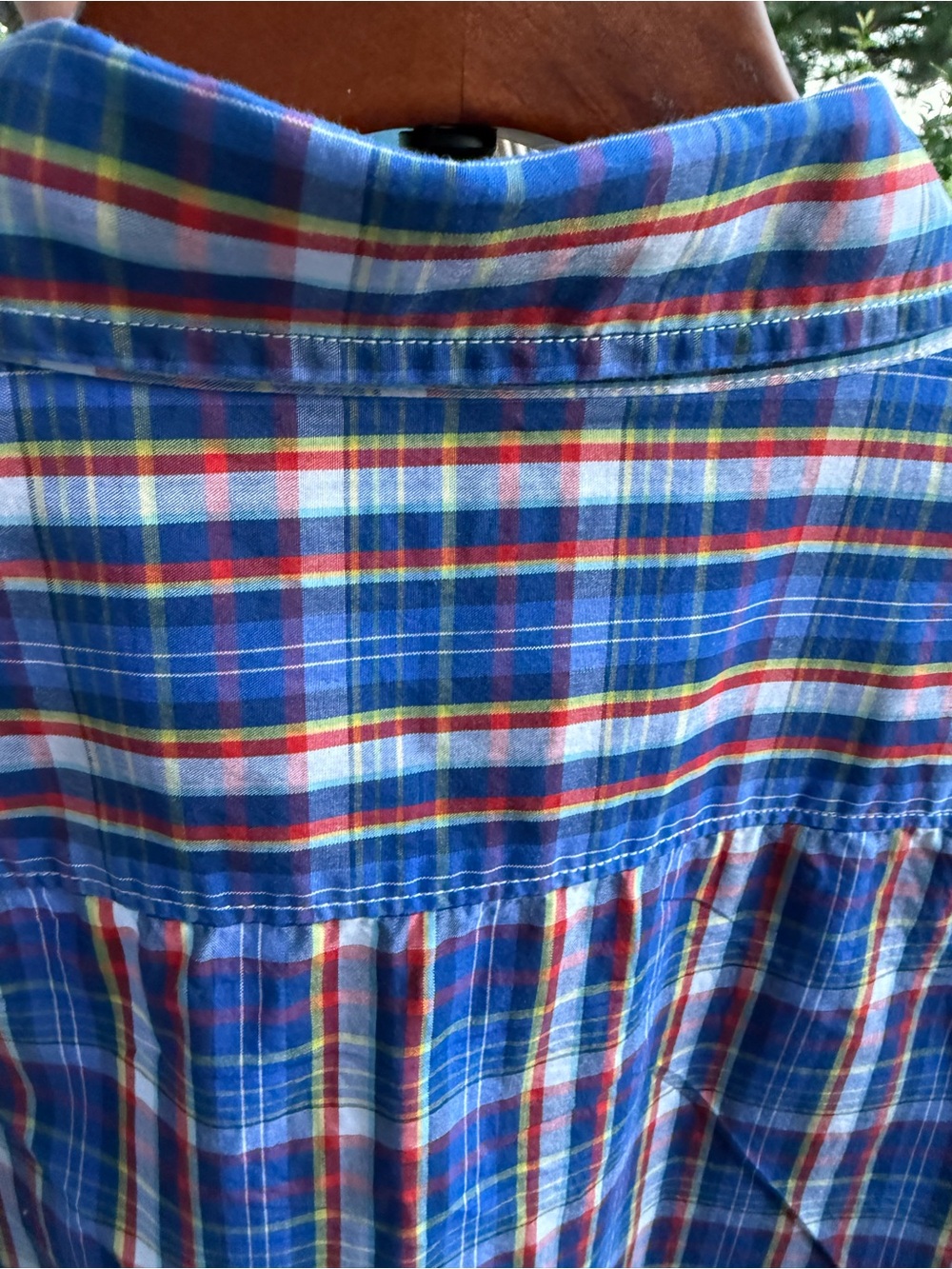 Hawker Rye Men’s Blue Plaid Button-Down Shirt Size XL - Picture 5 of 12